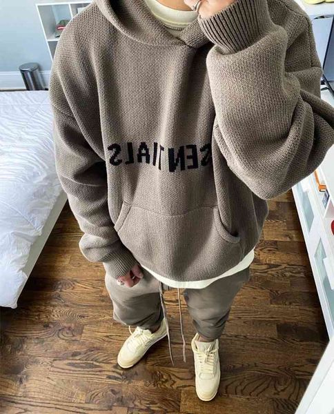 fear of god for women men essentials knitted sweater letter loose hoodie womens mens hoodies couple dress long sleeve fashion street hip hop, Black
fear of god for women men essentials knitted sweater letter loose hoodie womens mens hoodies couple dress long sleeve fashion street hip hop, Black