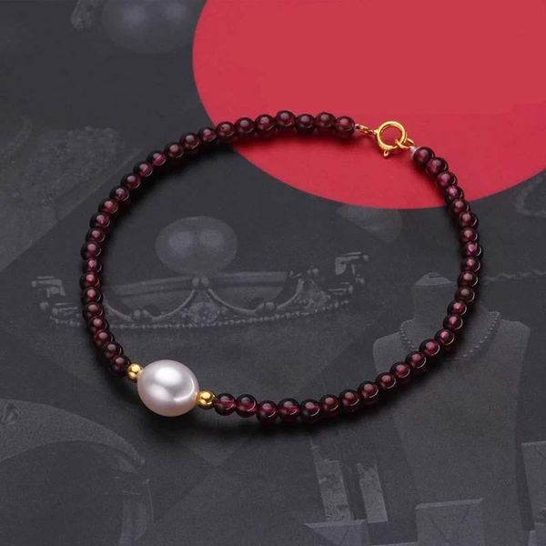 real jewelry freshwater pearl bracelets natural and garnet bracelet for women wrap beads link, chain, Black
real jewelry freshwater pearl bracelets natural and garnet bracelet for women wrap beads link, chain, Black