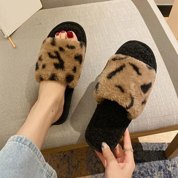 slippers women's shoes fashion winter leopard print indoor bedroom leisure and warm non-slip soft plush, Black
slippers women's shoes fashion winter leopard print indoor bedroom leisure and warm non-slip soft plush, Black