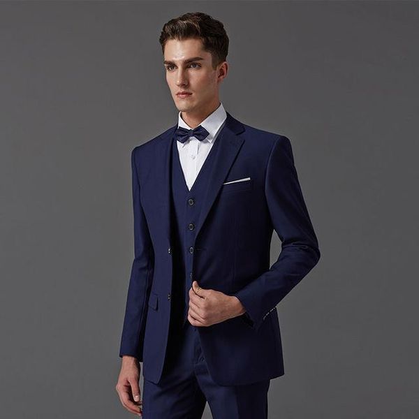 men's suits & blazers custom dark blue suit swallowtail wedding dress lang costume, the latest design business slim (jacket vest pants), White;black
men's suits & blazers custom dark blue suit swallowtail wedding dress lang costume, the latest design business slim (jacket vest pants), White;black