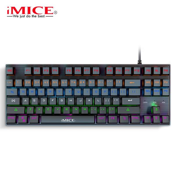 keyboards imice -x60 wired metal mechanical ergonomics backlight rgb electronic 87 keys waterproof gaming keyboard
keyboards imice -x60 wired metal mechanical ergonomics backlight rgb electronic 87 keys waterproof gaming keyboard