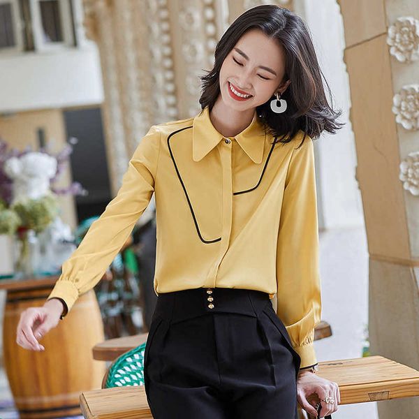 plus size women's s-4xl professional office ladies shirt autumn and winter slim bottoming 210527, White
plus size women's s-4xl professional office ladies shirt autumn and winter slim bottoming 210527, White