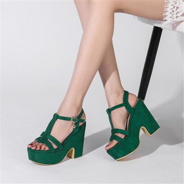dress shoes pxelena punk gothic women t tied sandals platform chunky high heels faux suede 2021 summer plus size 34-44 black green
dress shoes pxelena punk gothic women t tied sandals platform chunky high heels faux suede 2021 summer plus size 34-44 black green