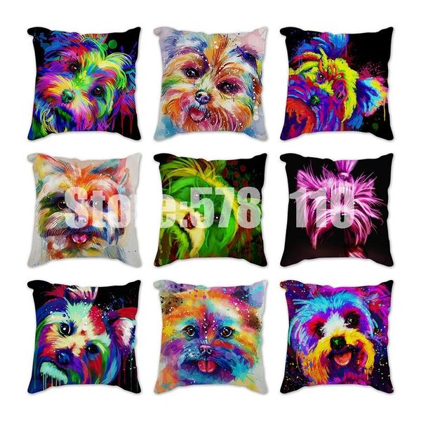 pillow case cushion cover fashion colorful pillowcase yorkie dog smile rottweiler throw pillowcover home decoration covers
pillow case cushion cover fashion colorful pillowcase yorkie dog smile rottweiler throw pillowcover home decoration covers
