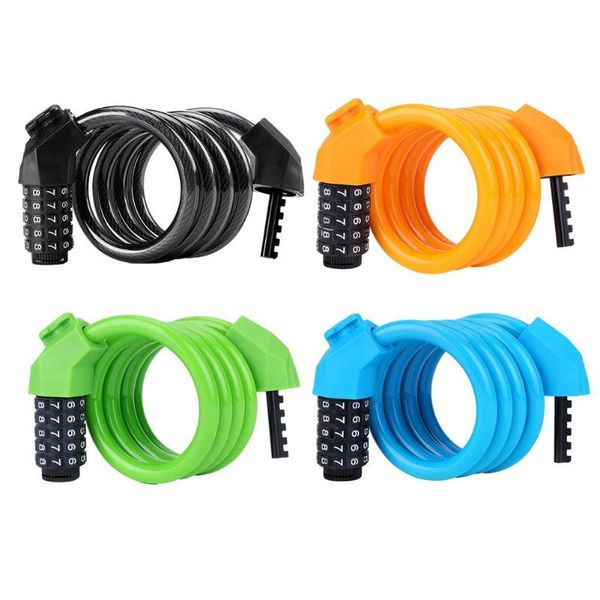 bike locks mountain bicycle lock electric stainless steel password fixed portable anti-theft wire chain five-digit code
bike locks mountain bicycle lock electric stainless steel password fixed portable anti-theft wire chain five-digit code