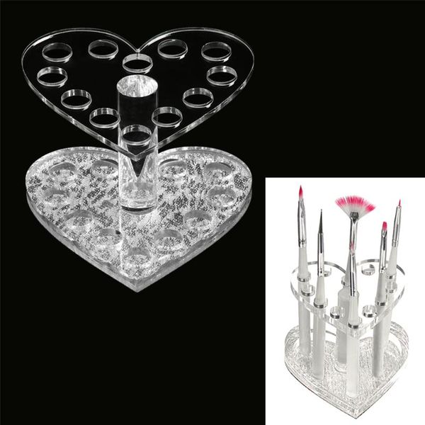 nail art kits 12 hole round/heart brush holder nails salon brushes pen rack storage displaying manicure tool acrylic gel stand
nail art kits 12 hole round/heart brush holder nails salon brushes pen rack storage displaying manicure tool acrylic gel stand