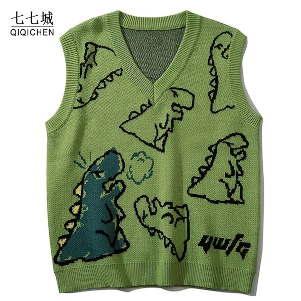 dinosaur monster men's and women's knitted sweater, harajuku vt, cartoon animation, retro, v-neck, street, hip-hop, svels, Black;white
dinosaur monster men's and women's knitted sweater, harajuku vt, cartoon animation, retro, v-neck, street, hip-hop, svels, Black;white
