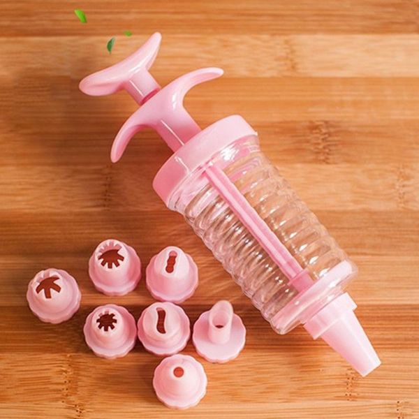 pastry decorating gun plastic mouth tube cake biscuit flower mounting device multi-shape nozzle set baking tools &
pastry decorating gun plastic mouth tube cake biscuit flower mounting device multi-shape nozzle set baking tools &