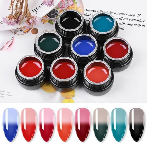 nail gel quick extension 8ml temperature changing high-quality personality manicure nails uv glue polish makeup tools1, Red;pink
nail gel quick extension 8ml temperature changing high-quality personality manicure nails uv glue polish makeup tools1, Red;pink