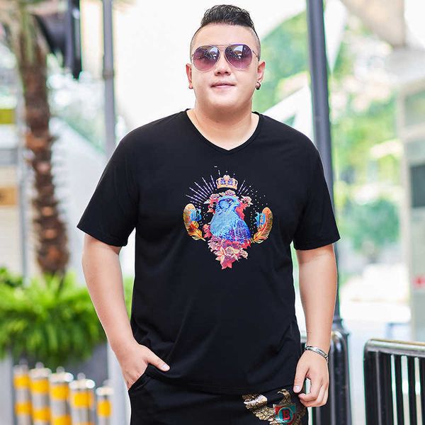 extra large new men's short sleeve t-shirt plus extra large three-dimensional printing super fat high-grade cotton t-shirt, Black;brown
extra large new men's short sleeve t-shirt plus extra large three-dimensional printing super fat high-grade cotton t-shirt, Black;brown