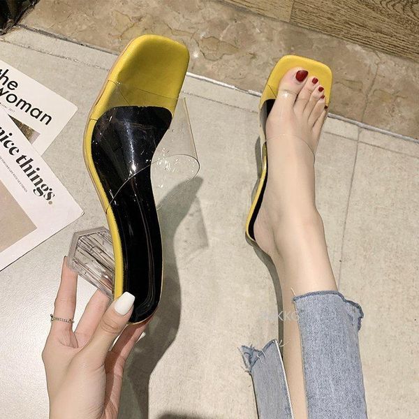 sandals 2021 summer pvc women female open toe high heels shoes woman transparent heel slippers sandaly damskie, Black
sandals 2021 summer pvc women female open toe high heels shoes woman transparent heel slippers sandaly damskie, Black