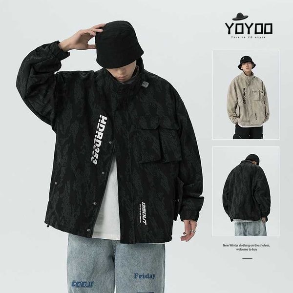 men's jackets yoyoo men clothing jacket casual loose for coat coats man windbreaker, Black;brown
men's jackets yoyoo men clothing jacket casual loose for coat coats man windbreaker, Black;brown