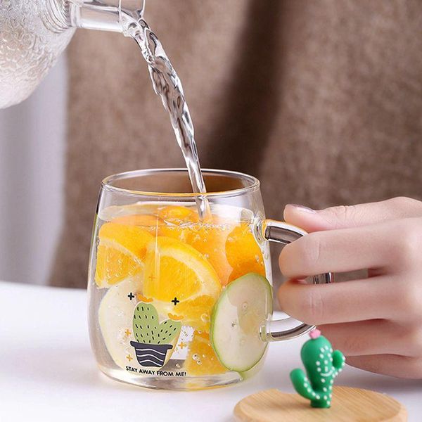 household glass cute cactus design milk juice cup milkshake home water with lid spoon wine glasses
household glass cute cactus design milk juice cup milkshake home water with lid spoon wine glasses