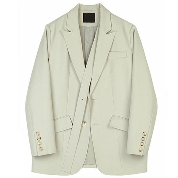 bussiness blazer 2021 autumn korean style non-mainstream design women's small black gray women suits & blazers, White;black
bussiness blazer 2021 autumn korean style non-mainstream design women's small black gray women suits & blazers, White;black