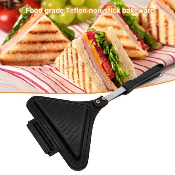 pans household sandwich baking pan non-stick coated frying toaster triangular mould making toast bread
pans household sandwich baking pan non-stick coated frying toaster triangular mould making toast bread