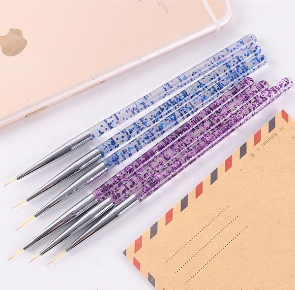 pcs/lot nail brush acrylic crystal thin drawing sequined rod pull pen set painted gouhua painting art manicure tools1, Yellow
pcs/lot nail brush acrylic crystal thin drawing sequined rod pull pen set painted gouhua painting art manicure tools1, Yellow
