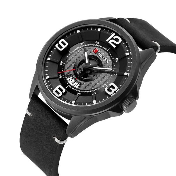 wristwatches 2021 student sports watch concept creative waterproof quartz leather belt calendar men's fashion business, Slivery;brown
wristwatches 2021 student sports watch concept creative waterproof quartz leather belt calendar men's fashion business, Slivery;brown