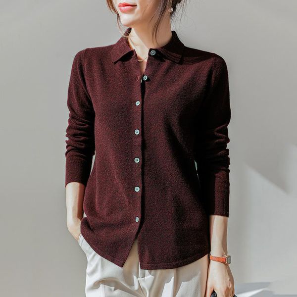 women's knits & tees 100% merino wool knitted t-shirts for woman solid-color long sleeve knitwears female jumpers, White
women's knits & tees 100% merino wool knitted t-shirts for woman solid-color long sleeve knitwears female jumpers, White
