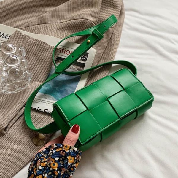 evening bags candy colors fashion mini flap bag designer leather woven small waist for women brand lady green chest pack female handbags
evening bags candy colors fashion mini flap bag designer leather woven small waist for women brand lady green chest pack female handbags