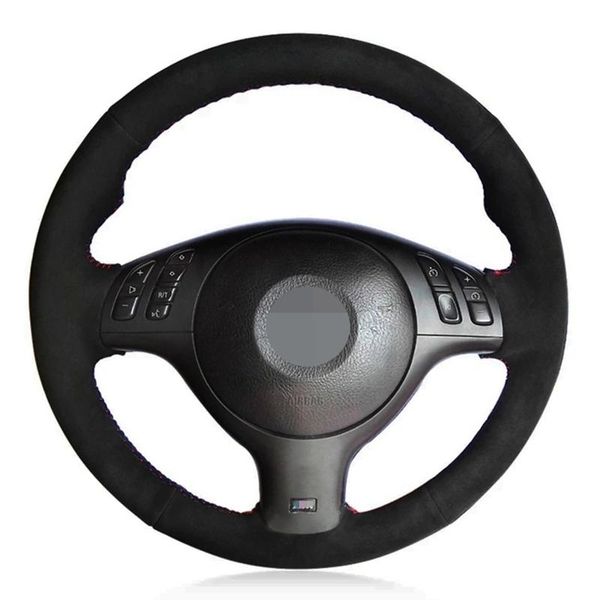 steering wheel covers diy car cover hand-stitched black suede for e46 e39 330i 540i 525i 530i 330ci m3 2001-2003
steering wheel covers diy car cover hand-stitched black suede for e46 e39 330i 540i 525i 530i 330ci m3 2001-2003