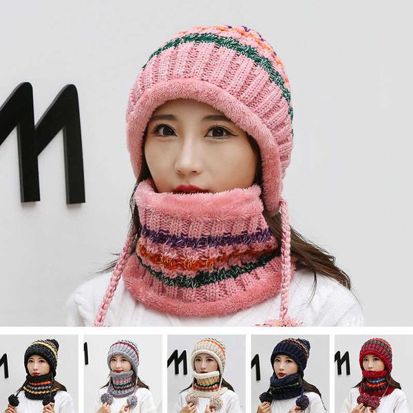 new winter knitted hats women patchwork pompon balls earflap caps ladies warm thick beanies female beanie hat girl gift, Blue;gray
new winter knitted hats women patchwork pompon balls earflap caps ladies warm thick beanies female beanie hat girl gift, Blue;gray