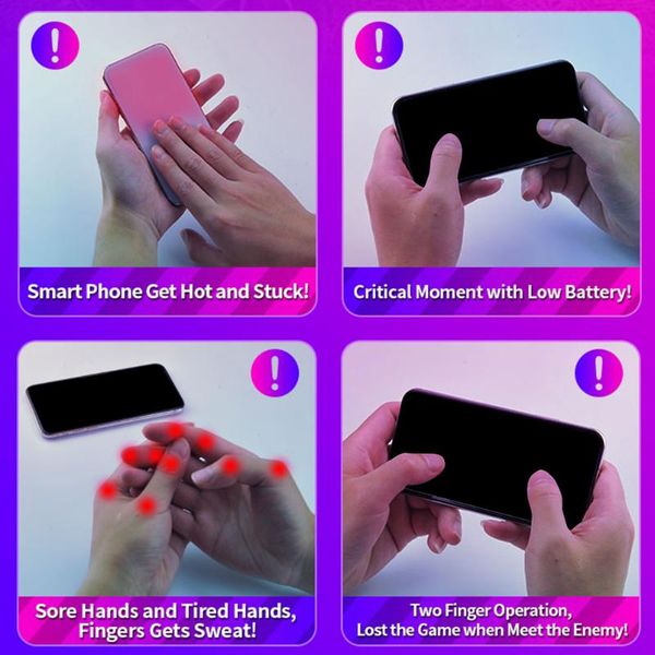 portable game players 1 pc convenient game-pads useful handles triggers cooling phone gamepad
portable game players 1 pc convenient game-pads useful handles triggers cooling phone gamepad