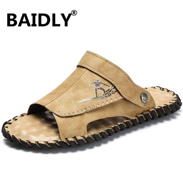 sandals classic mens genuine leather male beach soft comfortable outdoor shoes man summer big size, Black
sandals classic mens genuine leather male beach soft comfortable outdoor shoes man summer big size, Black