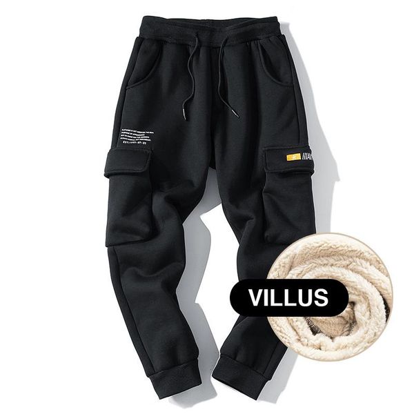 winter sweatpants mens streetwear joggers men cargo pants warm lamb wool fashion casual trousers men's, Black
winter sweatpants mens streetwear joggers men cargo pants warm lamb wool fashion casual trousers men's, Black