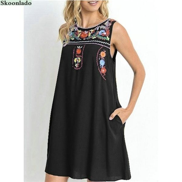 women cotton sleeveless dresses handwork embroidery dress casual lady linen clothes oversea famous original design, Black;gray
women cotton sleeveless dresses handwork embroidery dress casual lady linen clothes oversea famous original design, Black;gray