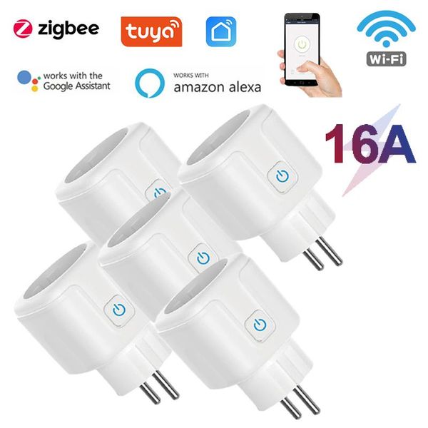 smart power plugs wifi plug 16a eu socket tuya smartlife app work with alexa google assistant voice control monitor timing function
smart power plugs wifi plug 16a eu socket tuya smartlife app work with alexa google assistant voice control monitor timing function