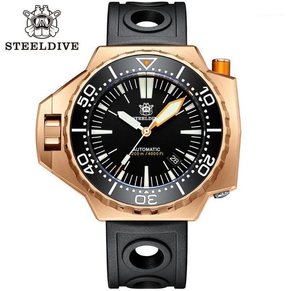 big size 56mm solid bronze case 1200m waterproof nh35 sapphire glass mechanical mens dive watch automatic wristwatches, Slivery;brown
big size 56mm solid bronze case 1200m waterproof nh35 sapphire glass mechanical mens dive watch automatic wristwatches, Slivery;brown