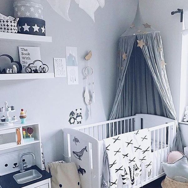 mosquito net canopy with paper star decoration play tent for children kids baby crib curtain cotton gifts girl room decor
mosquito net canopy with paper star decoration play tent for children kids baby crib curtain cotton gifts girl room decor