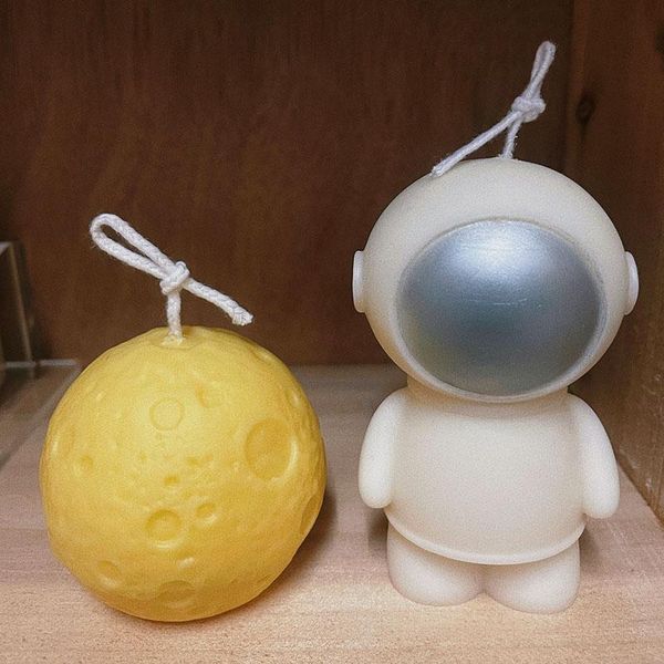 craft tools astronaut shape candle silicone mold 3d moon star planet wax diy gypsum decor resin mould
craft tools astronaut shape candle silicone mold 3d moon star planet wax diy gypsum decor resin mould