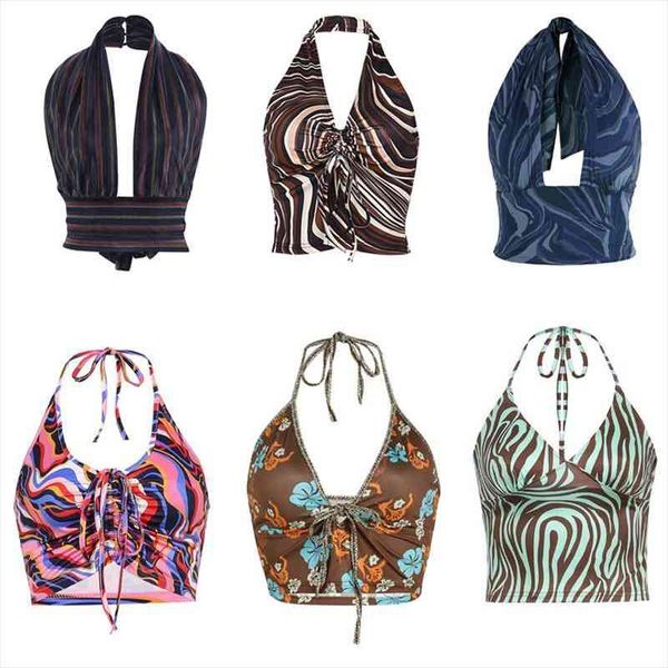 summer halter y2k aesthetic streetwear backless slim fit cropped corset 90s vintage women mini vest e-girl clothes, White
summer halter y2k aesthetic streetwear backless slim fit cropped corset 90s vintage women mini vest e-girl clothes, White