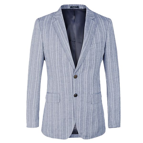fashion suits casual men's hemp popular european size stripe dark blue slim large, White;black
fashion suits casual men's hemp popular european size stripe dark blue slim large, White;black