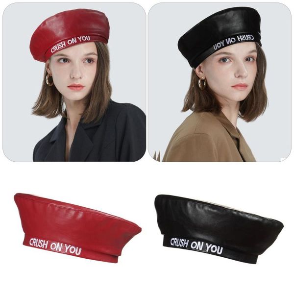 beanies for women girls octagonal embroidery letter beret hat sboy cap pu painter 
beanies for women girls octagonal embroidery letter beret hat sboy cap pu painter