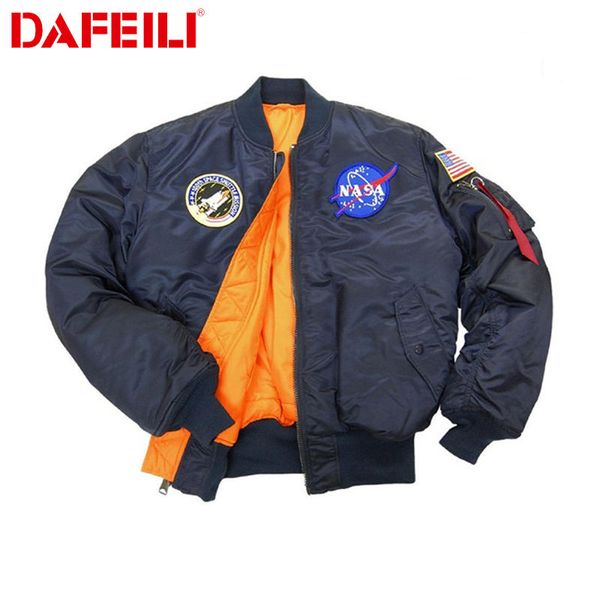 men's thick winter retro loose baseball uniform coat badge nasa embroidered pilot air army jacket, Black;brown
men's thick winter retro loose baseball uniform coat badge nasa embroidered pilot air army jacket, Black;brown