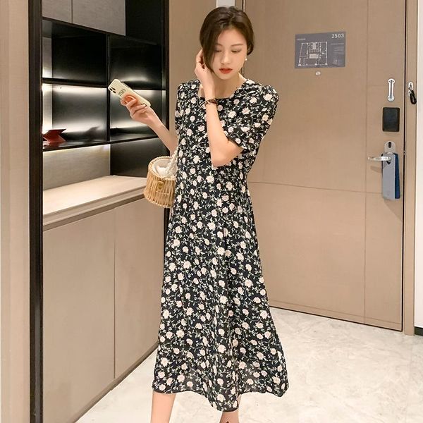 maternity dresses 460# clothes summer short sleeves chiffon floral dress loose stylish pregnant women pregnancy, White
maternity dresses 460# clothes summer short sleeves chiffon floral dress loose stylish pregnant women pregnancy, White