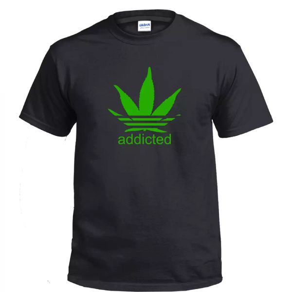 Addicted To Marijuana Weed 420 Green Leaf Gift Whiskey Gift Cotton T-shirt, White;black
Addicted To Marijuana Weed 420 Green Leaf Gift Whiskey Gift Cotton T-shirt, White;black