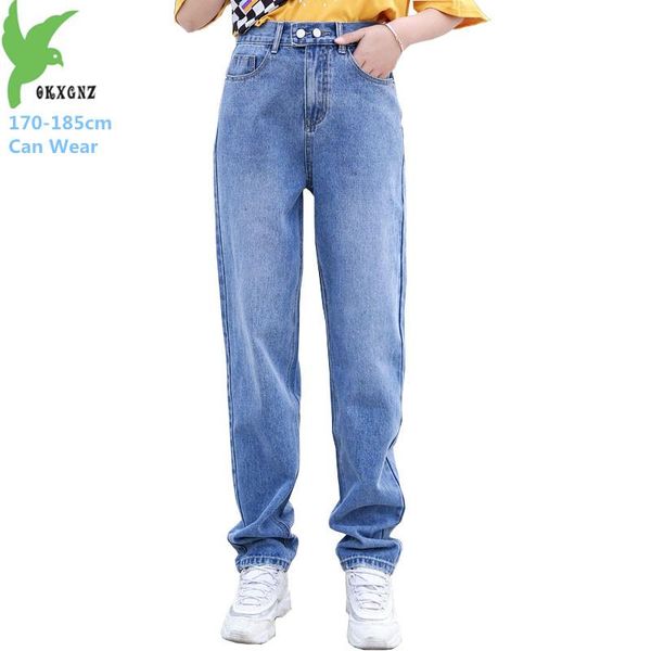 women's jeans oversize tall stature women spring elastic waist denim pants loose high casual x-long harem plus size g934, Blue
women's jeans oversize tall stature women spring elastic waist denim pants loose high casual x-long harem plus size g934, Blue