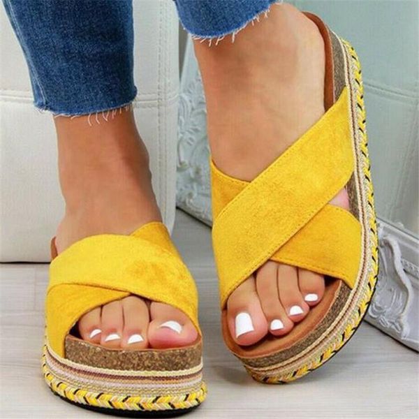 women slippers cross strap summer casual slip on platform ladies sandals peep toe outdoor beach slides flip-flops female, Black
women slippers cross strap summer casual slip on platform ladies sandals peep toe outdoor beach slides flip-flops female, Black