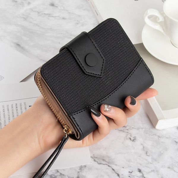 colors fresh style women's wallets short leather wallet ladies multi card holder purse trend 2021 porte feuille femme, Red;black
colors fresh style women's wallets short leather wallet ladies multi card holder purse trend 2021 porte feuille femme, Red;black