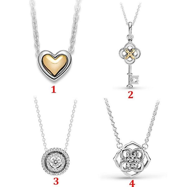 chains 100% s925 silver double ring love key pan necklace women's clavicle chain holiday gift diy charm jewelry
chains 100% s925 silver double ring love key pan necklace women's clavicle chain holiday gift diy charm jewelry