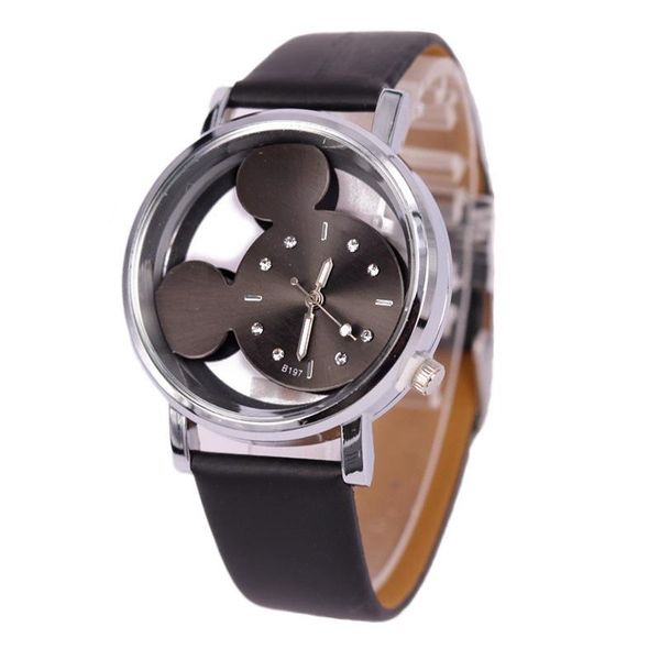 wristwatches fashion simple leather children watch hollow mouse quartz student wristwatch transparent bottom, Slivery;brown
wristwatches fashion simple leather children watch hollow mouse quartz student wristwatch transparent bottom, Slivery;brown