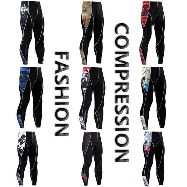running pants men's compression sports trousers fitness leggings gym accessories men tights training sweatpants run cycling rash guard, Black;blue
running pants men's compression sports trousers fitness leggings gym accessories men tights training sweatpants run cycling rash guard, Black;blue