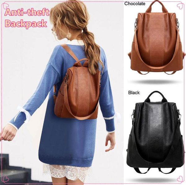 backpack waterproof women leather anti-theft rucksack vintage casual shoulder bag satchel school trip handbag
backpack waterproof women leather anti-theft rucksack vintage casual shoulder bag satchel school trip handbag