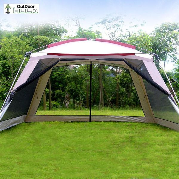 tents and shelters 5-8 person ulterlarge 365*365*210cm large gazebo sun shelter camping tent carpas de beach
tents and shelters 5-8 person ulterlarge 365*365*210cm large gazebo sun shelter camping tent carpas de beach