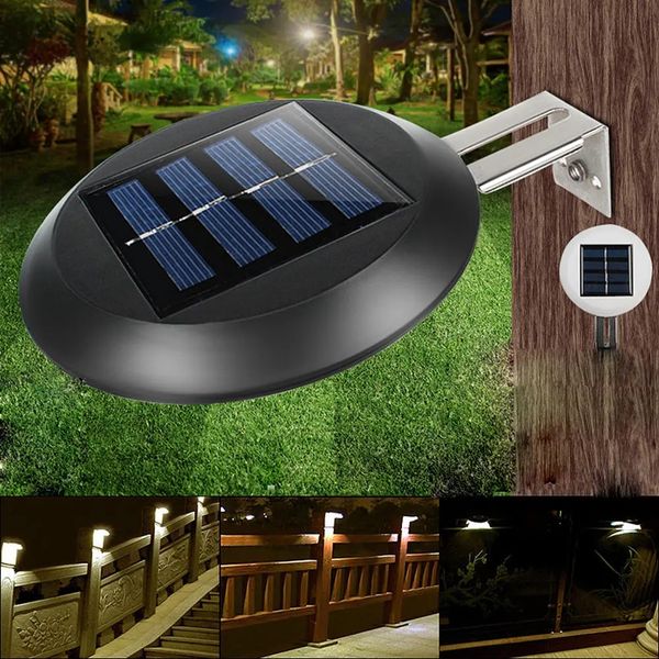2pcs 9 led solar powered wall mounted light waterproof outdoor garden landscape - black
2pcs 9 led solar powered wall mounted light waterproof outdoor garden landscape - black