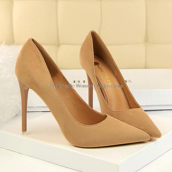 dress shoes bigtree women pumps concise suede pointed toe .5cm thin high heels stilettos party ladies commute size 34-43, Black
dress shoes bigtree women pumps concise suede pointed toe .5cm thin high heels stilettos party ladies commute size 34-43, Black