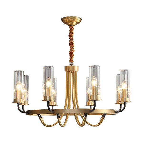 pendant lamps chandelier modern light luxury crystal copper lamp high-end atmosphere creative personality dining room living
pendant lamps chandelier modern light luxury crystal copper lamp high-end atmosphere creative personality dining room living